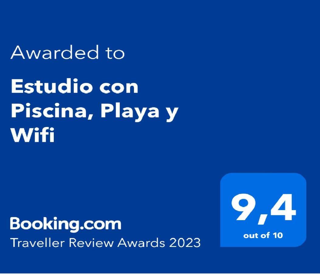 Estudio Con Piscina, Playa Y Wifi Денія Екстер'єр фото