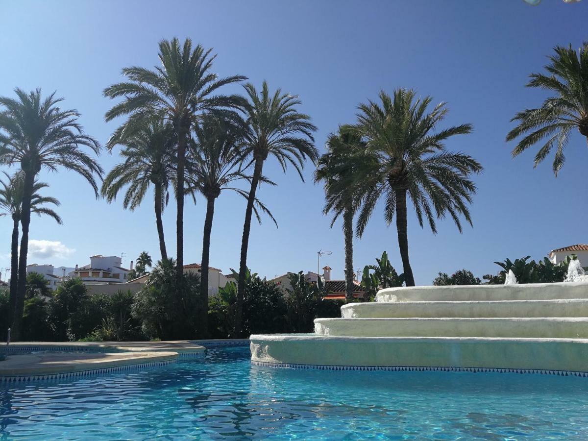Estudio Con Piscina, Playa Y Wifi Денія Екстер'єр фото