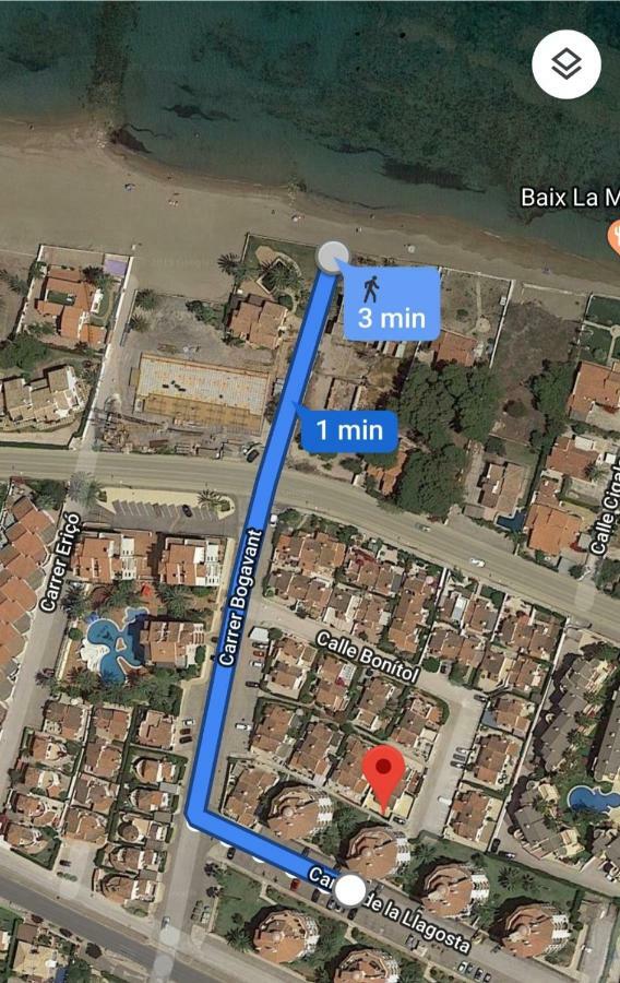 Estudio Con Piscina, Playa Y Wifi Денія Екстер'єр фото